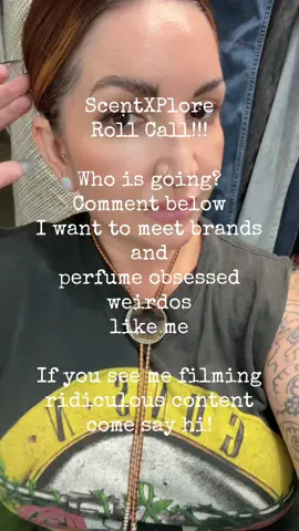 ROLL CALL! I want to know who will be at @ScentXplore 2025? #scentxplore #fragrancetok #nicheperfume #perfumetok #perfumecollector 