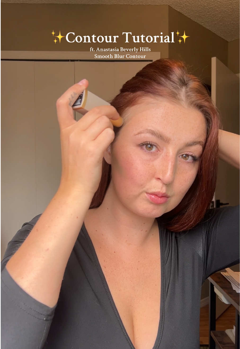 She’s glowing.  #anastasiabeverlyhills #contourtutorial #contour101 #contourstick #smoothblurcontour 