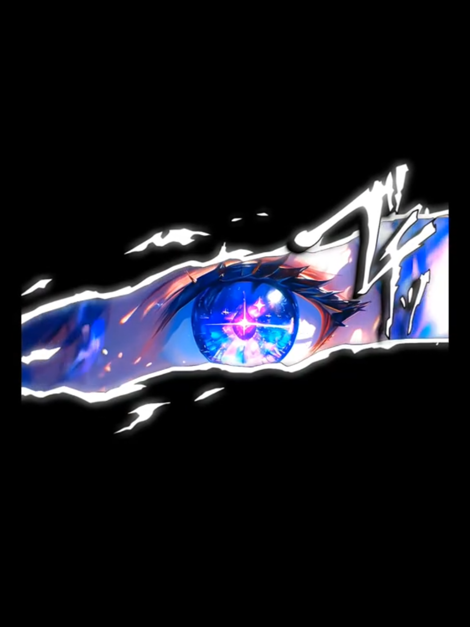 eyes that reflect the soul ✨💙     save wallpaper in my bio 🔗 🖤 #darkeyes #eyes #livewallpaper4k #amoledwallpaper #aestheticwallpaper 