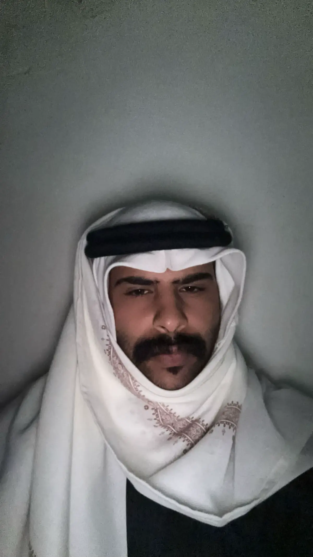 ‏ياويل حالي عند شوفه وفرقاه ‏ياويل حالي لا تهجاو حروفه  ‏اخاف اشوفه ماتهنا بلقياه  ‏واخاف من فرقاه معاد اشوفه  ‏قلبي يبيه ولا له بقلبي اشباه  ‏اختار الحاله وحطه بجوفه