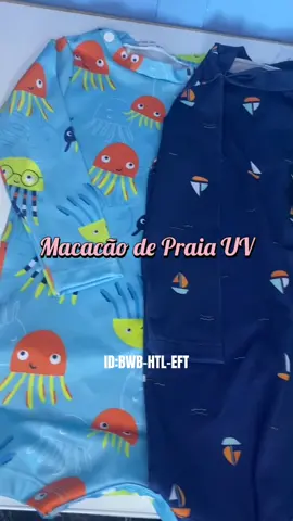 Achei na Shopee o melhor macacão UV de praia/piscina✨ id: BWB-HTL-EFT  #praias #verao #piscina #bebe #macacao 