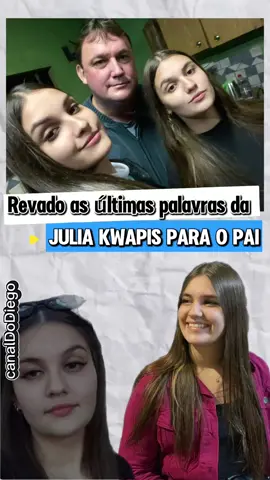 Julia Kwapis, de 14 anos, foi uma das seis vítimas fatais do tornado de categoria EF3 que atingiu o Paraná. #juliakwapis #parana #riobonito #ciclone #canaldodiego 
