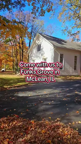 Funks Grove in McLean, IL was absolutely gorgeous! There is the cutest little chapel in the woods where Paul's brother was married. This was my first time@Doughboy  there. Such a pretty park! #Illinois #centralillinois #chapel #woods #forest 