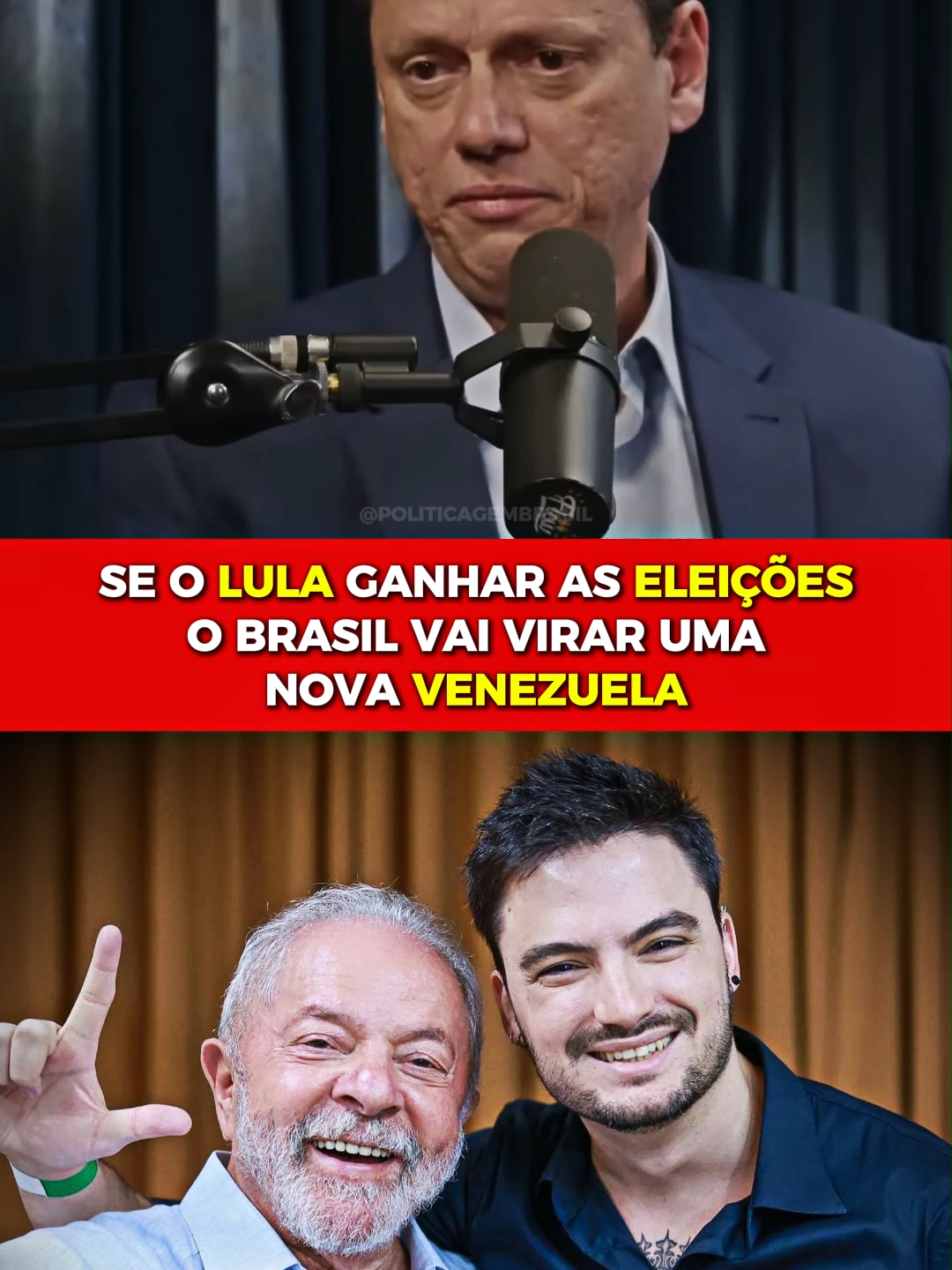 Tarcísio ALERTA: O Brasil vai acabar se o Lula continuar sendo eleito! @tarcisiogdf #tarcisiodefreitas #tarcisiodfsp #tarcisiocortes #politica #lula #polemica #presidente #pt #brasil