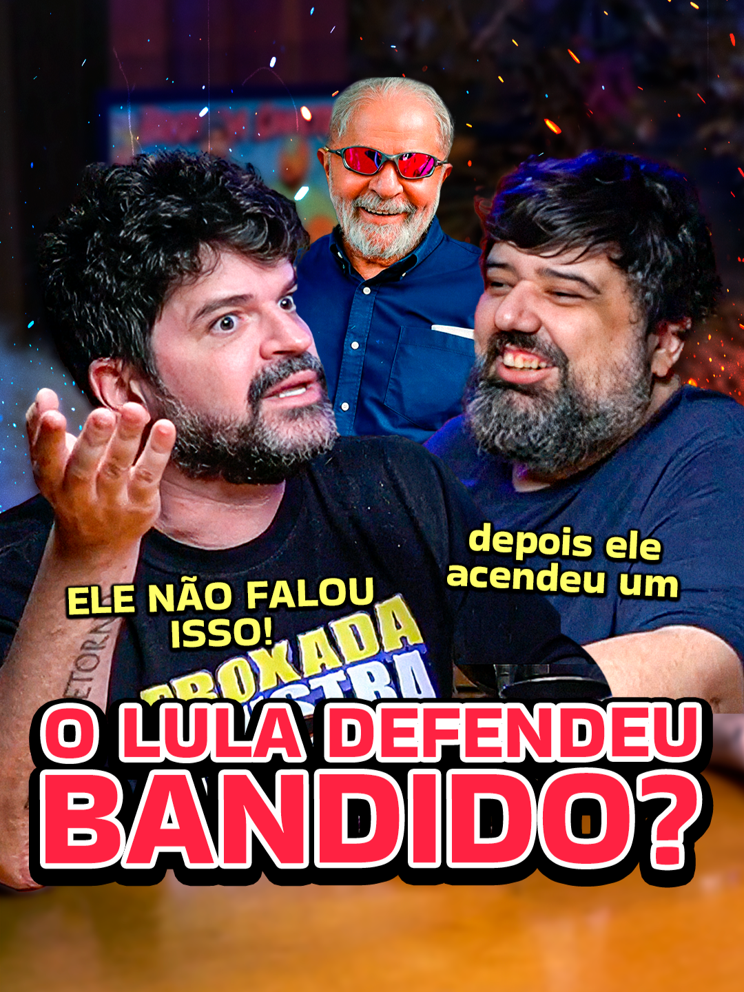 o Lula tá defendendo bandido?