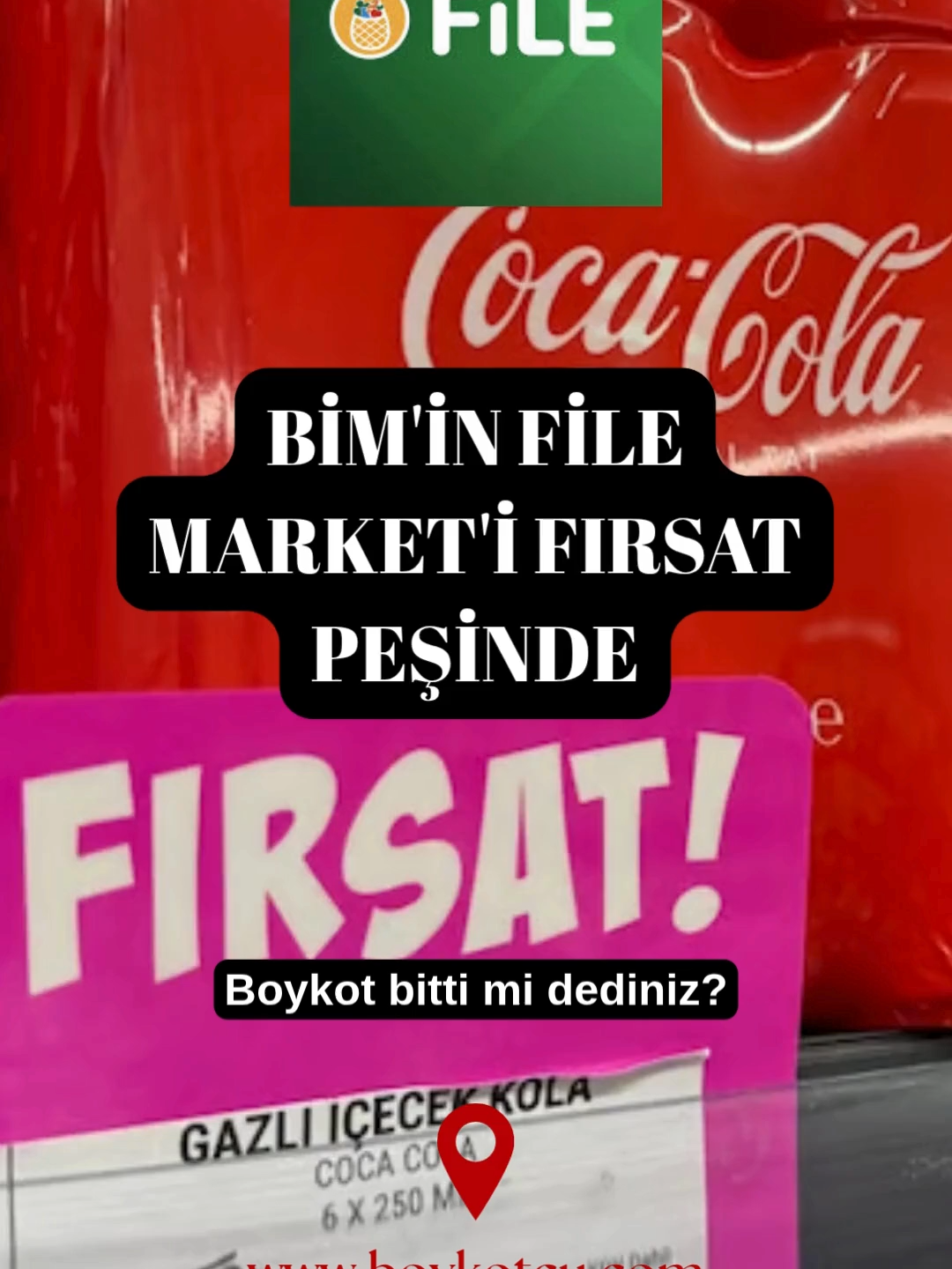 Boykotu hiçe sayıp Coca-Cola'yı 