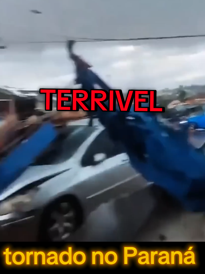 tornado no Paraná .#tornadonoparana#tornado#noticia #chuvanoparana #paranatornado 