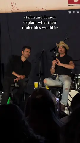 seeing their bond in real life was so special<3  @Ian Somerhalder @Paul Wesley  #damon #stefan #thevampirediaries