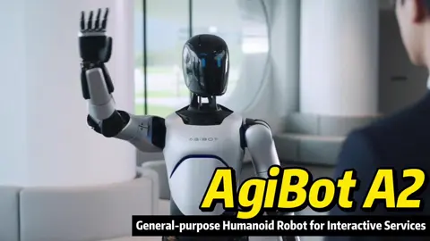 Meet AgiBot A2—your new interactive star for business & fun! 69kg, 169cm, and packed with tech that crushes service + performance. 📌 96% noise-resistant recognition (hears you even in crowds!)  📌 2h runtime + quick battery swap (non-stop action!)  📌 40+ DOF for human-like moves (smoother than you think!) 