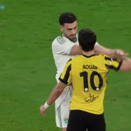 والله انك شنب 💚😮‍💨 ! #fyp #الاهلي #ديميرال 