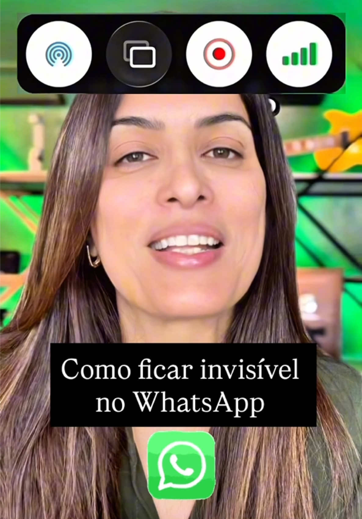Você sabia que pode ficar invisível no WhatsApp?Veja como fazer ! #dicas #tecnologia #whatsapp #celular #iphone     