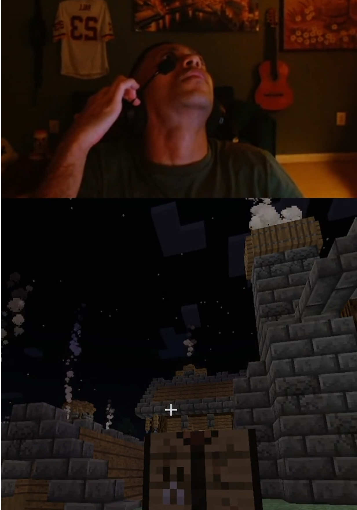 “Check that out “😭 #yaboyadam7 #Minecraft #minecraftdih 