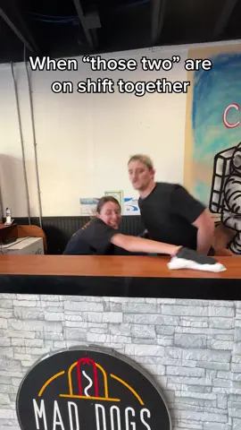 Who approved this shift combo?! 💀 #MadDogsTX #MadDogsCrew #KitchenFun #TexasEats #FoodieLife