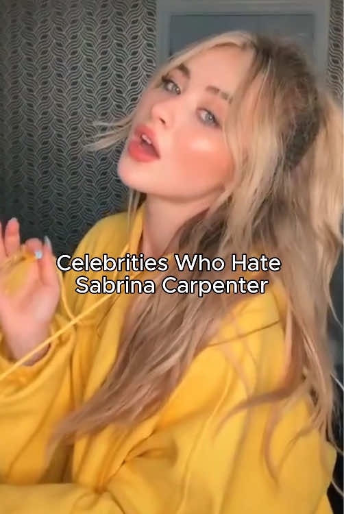 No way they hate sabrina carpenter😰😳#celebrities #fashion #hollywood #actors #sabrinacarpenter 