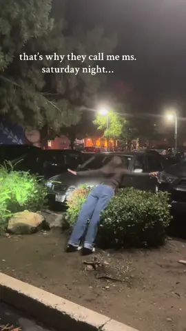 might’ve done this more than once #mrsaturdaynight 