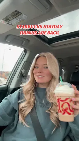 Gotta get the gingerbread chai next! @Starbucks #starbucks #holidaydrinks #starbucksholidaydrinks 