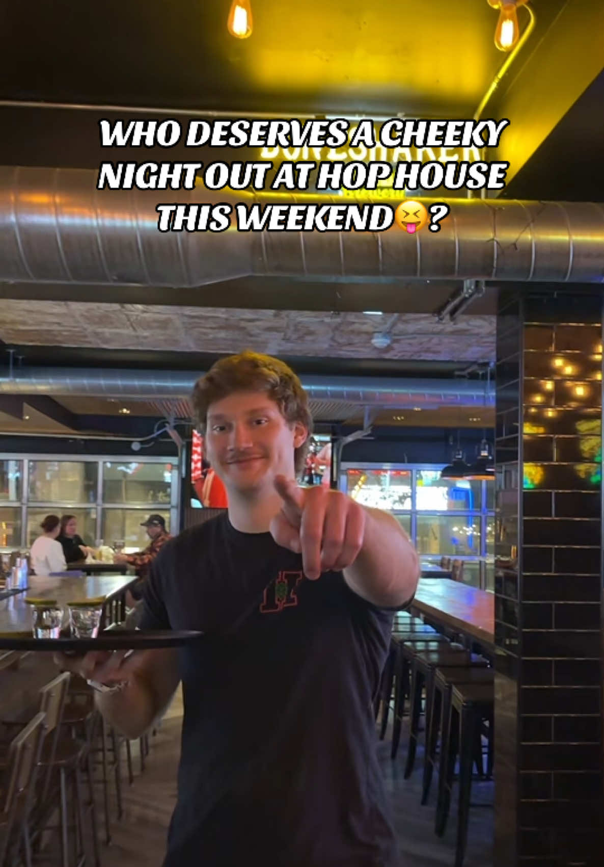 See you tonight!! ft. bennys tiktok debut🤘#bartok #serverlife #uptownwaterloo #hophouse #fyp 