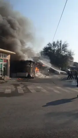 Maştağa yanğın #car #lada #tiktok #fire #f 