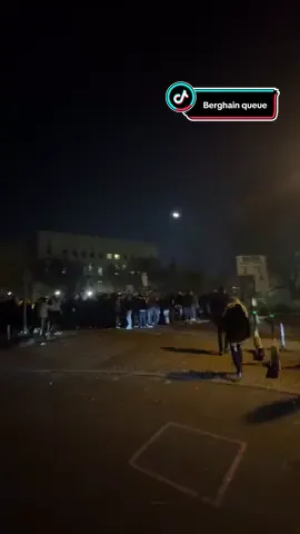 Queue? What queue? Berghain!!! ##berghain #berghainclub #saturdaynight #saturday #techno 