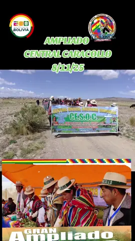 Gran Ampliado de la Central Caracollo realizado en la comunidad de Exaltación hoy sábado 8 de noviembre para tomar determinación en lo Sindical y político.