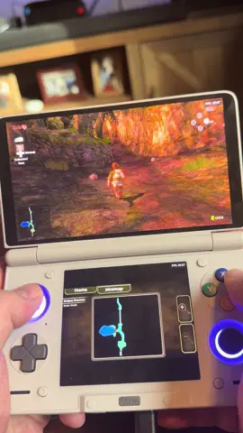 AYN Thor is a beast Zelda twilight princess Wii U #zelda #3ds #nintendo #retrogaming #handheldgameconsole 