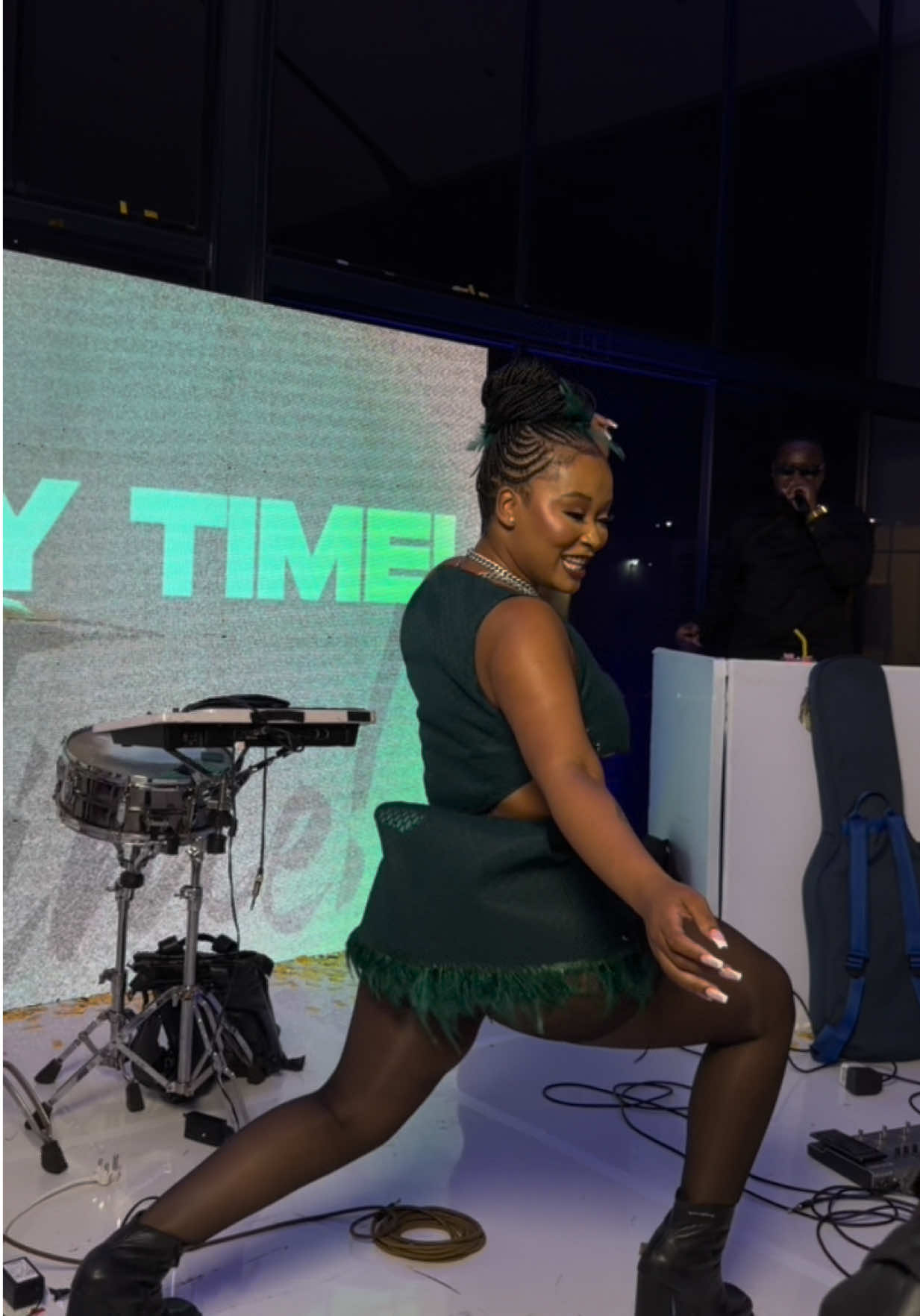 Sesi Cyan 🤩 10’s across the board 💯  #gracemondlana #graceparty2025 #sesicyan #cyanboujee 