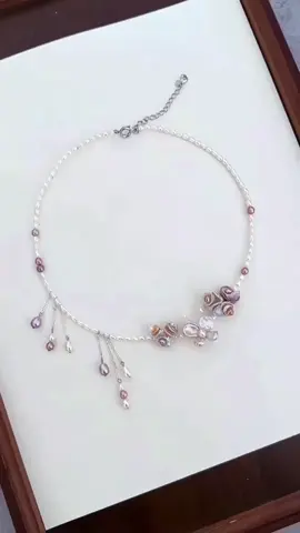 Baroque Pearl Flower Butterfly Necklace F04 Freshwater Pearls #baroquepearlnecklace #pearlflowernecklace #pearlbutterflynecklace #pearlchoker
