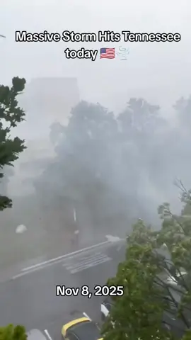 Massive Storm Hits Tennessee today 🇺🇸🌪️ #storm #tennessee #wind #weather #disaster 