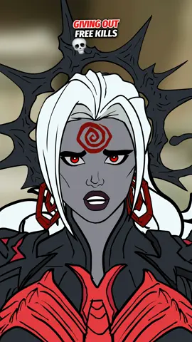 Hela does another player PSA , this time for #daredevil and she isn’t holding back #marvelrivals #heartofthedragon