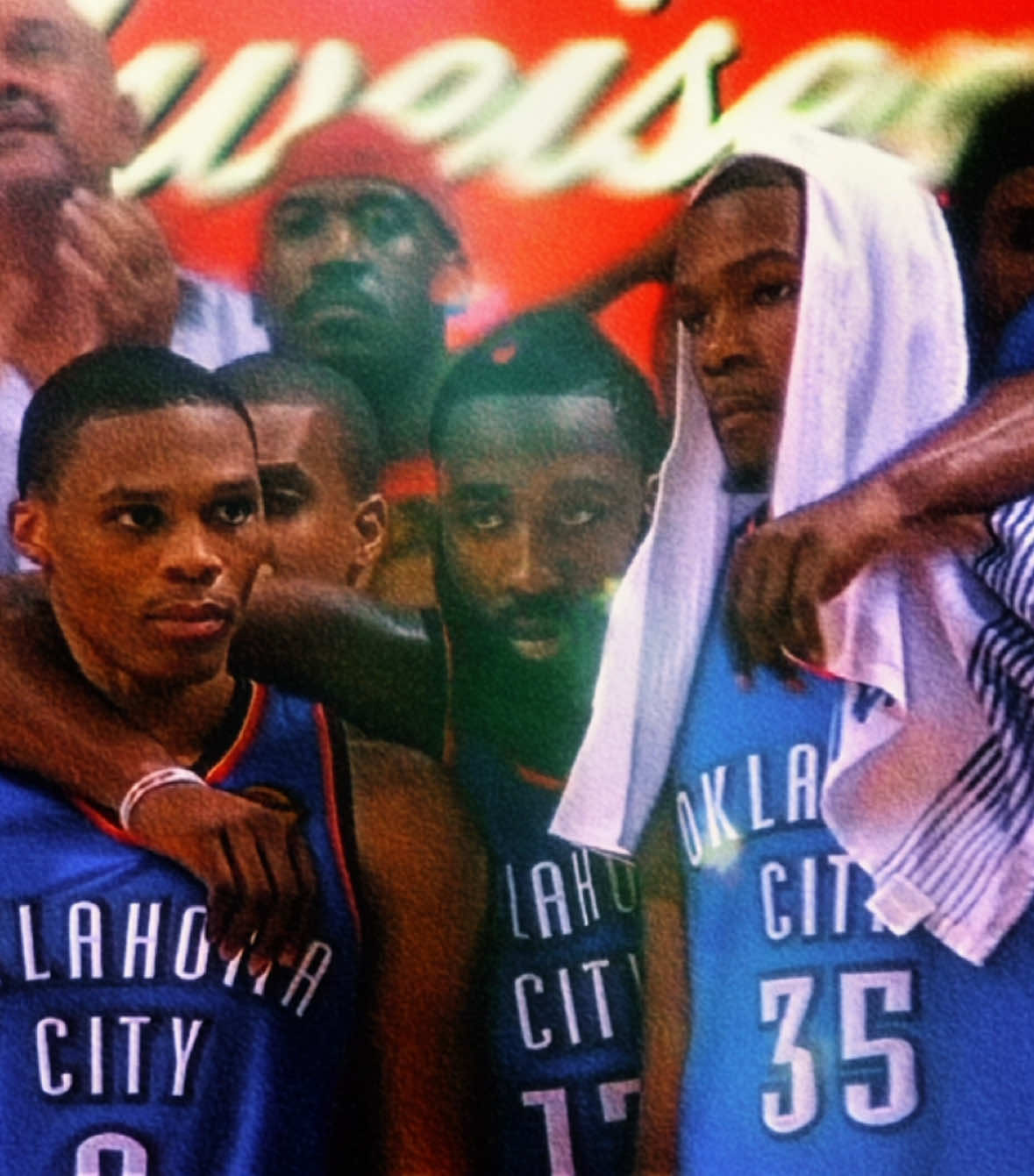 3 mvps on 1 team || #okcthunder #kevindurant #russellwestbrook #jamesharden #fyp