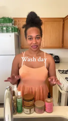 Wash day products today! #washday 