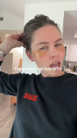 I also do not have a colorist down here so I guess I’m using box dye?? 🫠 #postpartum #postpartumhairloss #3monthspostpartum 