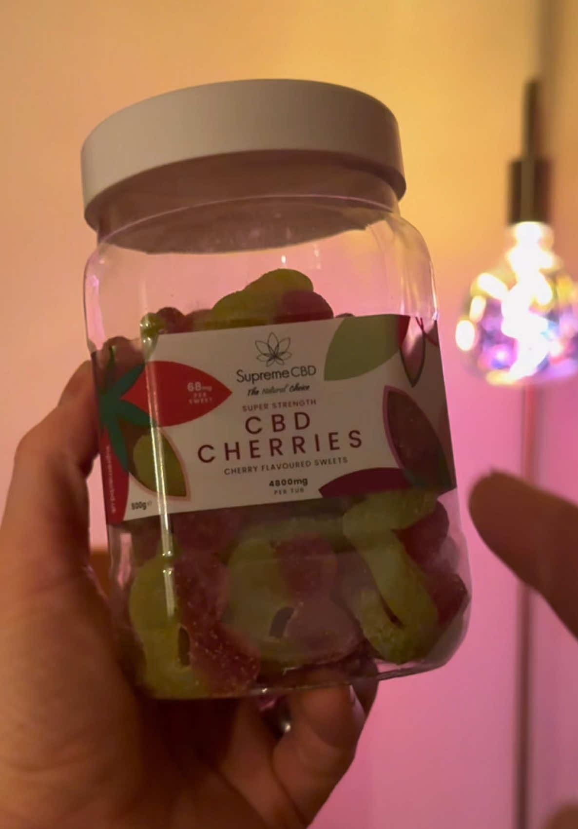 I finally tried these viral cherry gummies… and WOW 🍒😳 #cherrygummies #fyp #tiktokmademebuyit 