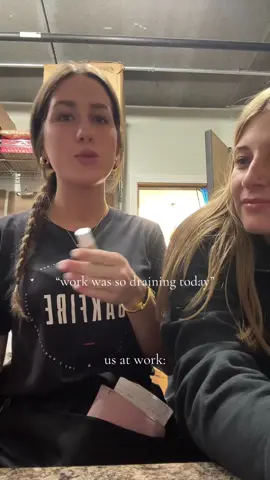 we were clocked out making this tiktok 