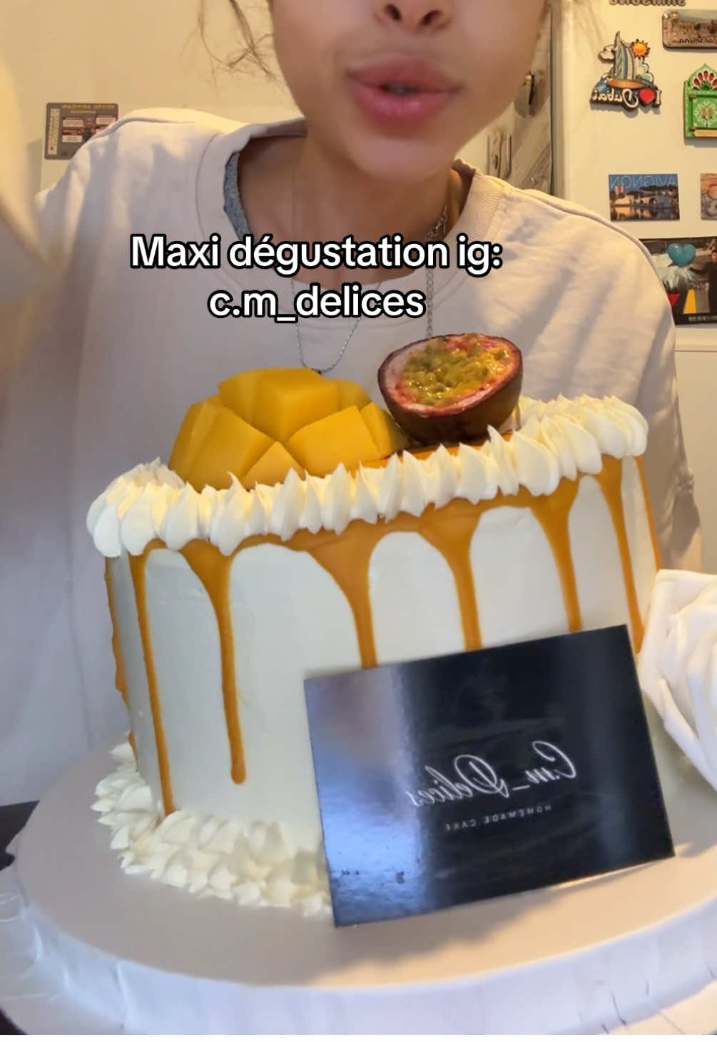 Instagram : c.m_delices                      Je me suis tellement régalé elle a toucher mon coeur la !🌟🤝🏻