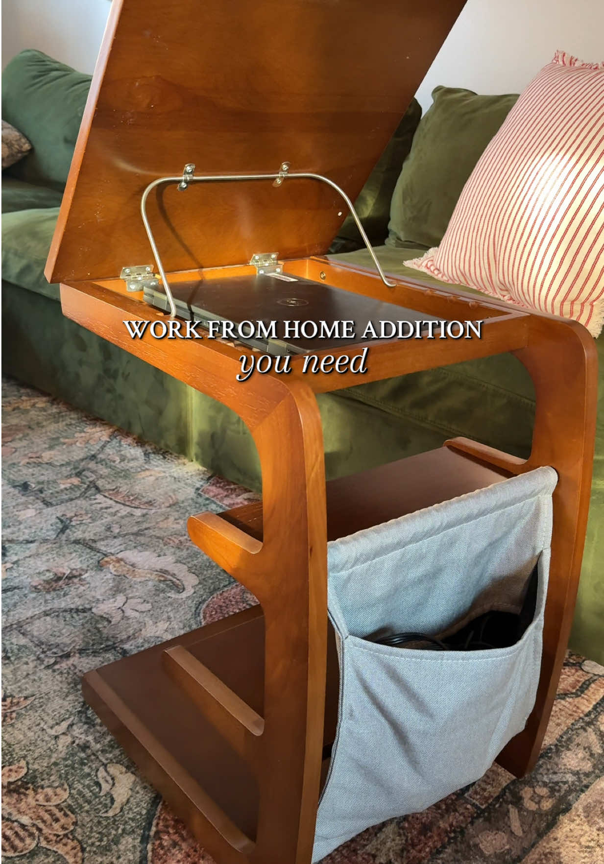 It’s perfect. #rollingtable #sidetable #tiktokshopcreatorpicks #tiktokshopcybermonday #tiktokshopblackfriday 