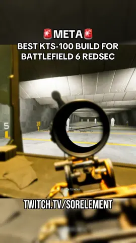 Here is the BEST KTS-100 LMG LOADOUT for BATTLEFIELD 6’s REDSEC 🔥 ( drop 20+ kills ) #fyp #sorelement #views➕ #battlefield6 #battlefieldtiktok 