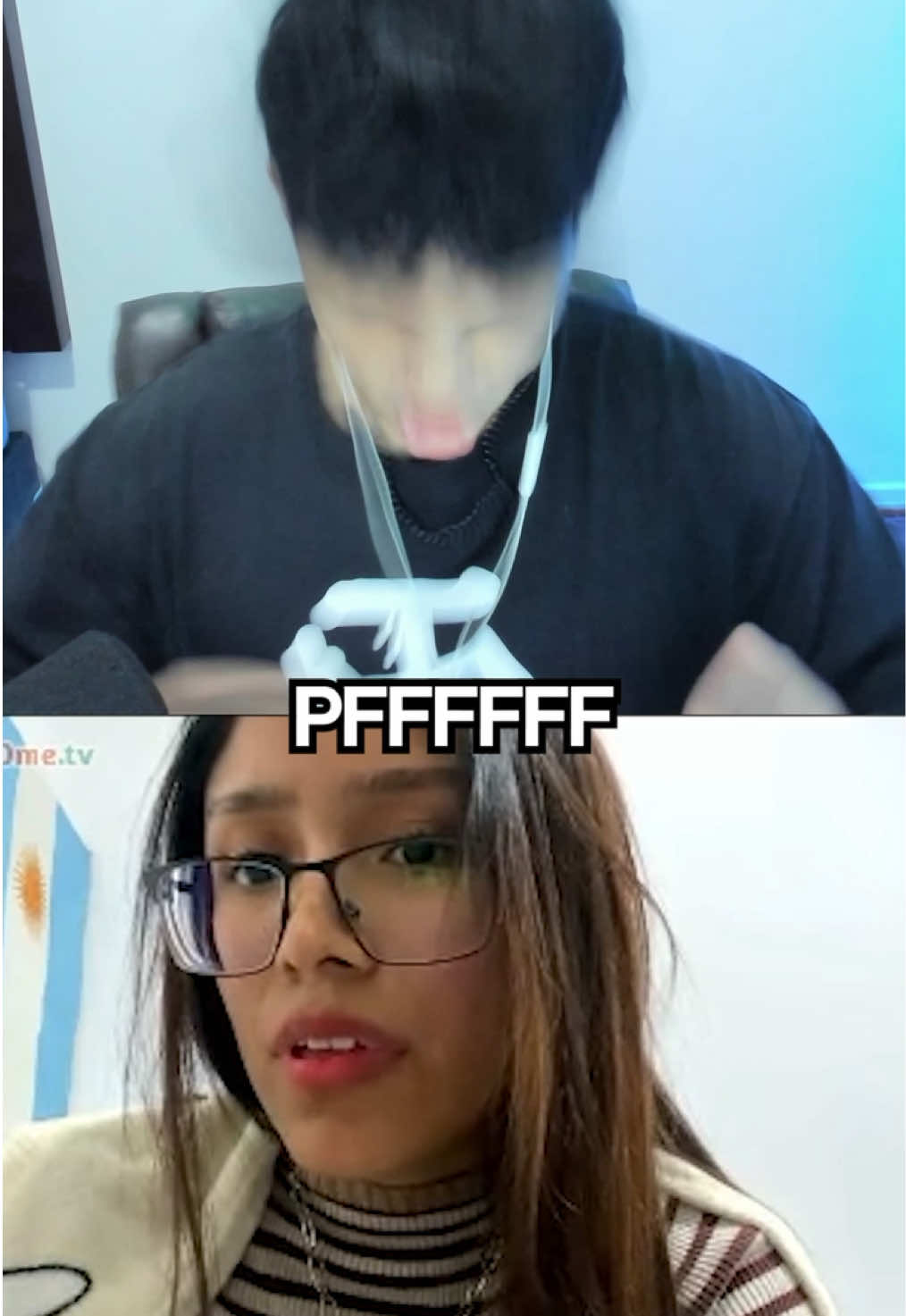 chica rara de lentes 😼 #fyp #parati #riopercy #clips #argentina 