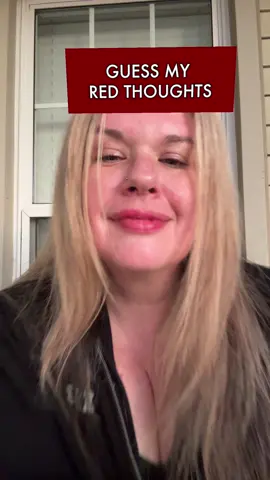 #redthoughts #not2be1 #43andfabulous #not2beplayedwit 