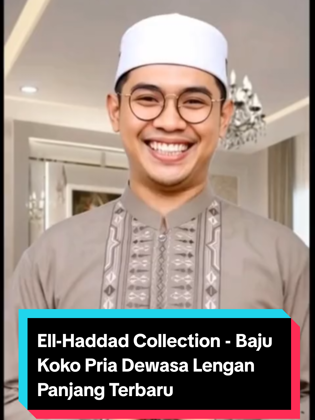 Ell-Haddad Collection - Baju Koko Pria Dewasa Lengan Panjang Terbaru #kokomuslimterbaru #jaskomandarinprialenganpanjang #bajumuslimkekinian #nasehattengahmalam #bajuibadah 