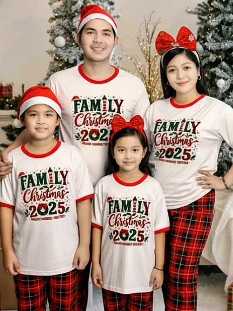CHRISTMAS PAJAMA FAMILY TERNC |Tshirt & Pajama | SOLD PER SIZE/PIECE P.10 #outfitideas #christmas #christmastshirt #merrychristmas #set 