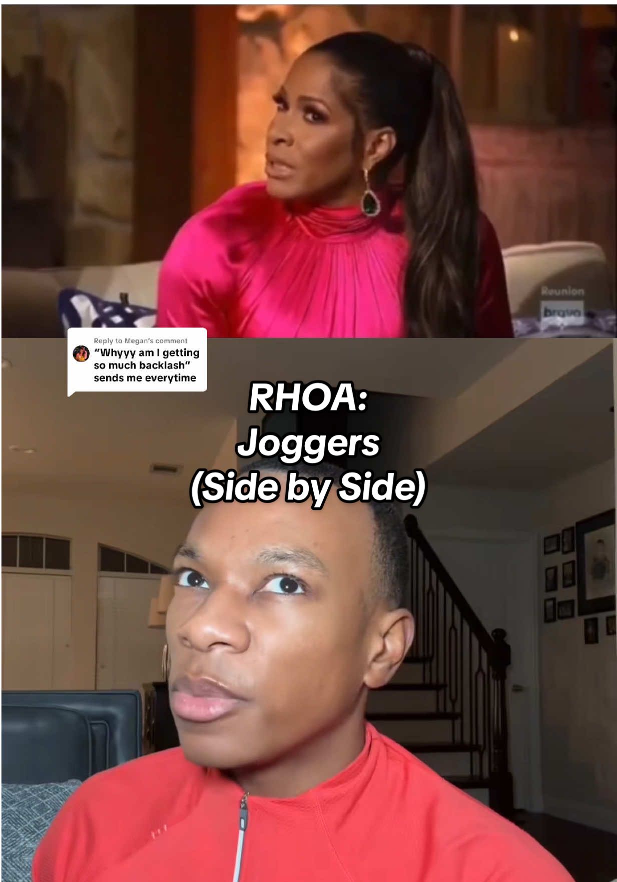 Replying to @Megan someone requested a side by side of my older videos too so here is JOGGERS #rhoslc 