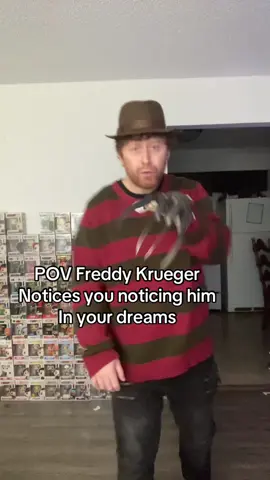 Freddy Krueger is in your dreams noticing you noticing him! Is Freddy Krueger the man of your dreams or is Freddy Krueger the man of your nightmares? #freddykrueger #nightmareonelmstreet #robertenglund #anightmareonelmstreet 