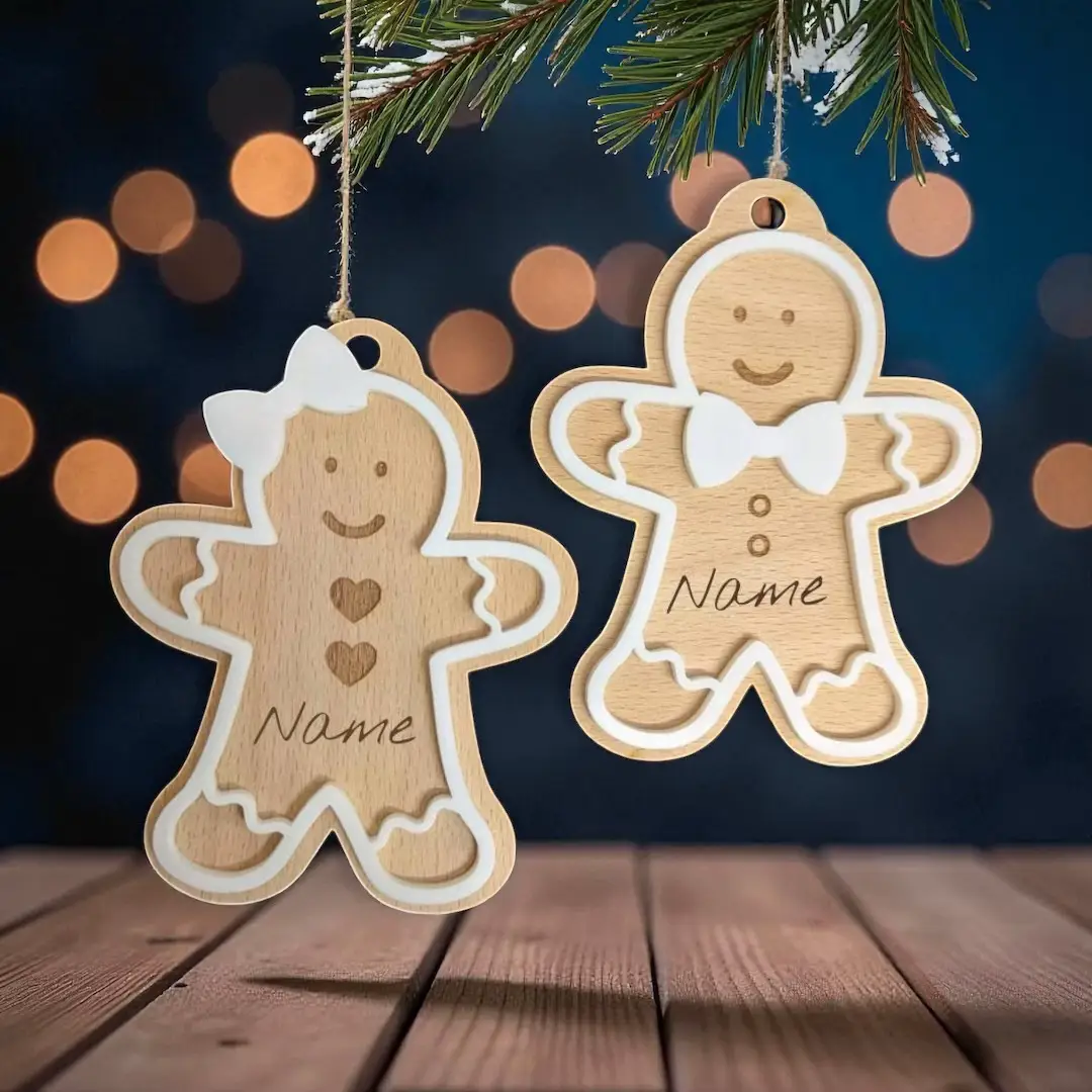 Personalised Gingerbread Christmas Ornament, 3D Custom Cookie Ornament Gift, Personalised Gingerbread Christmas Ornament, 3D Custom Cookie Ornament Gift, Customised Gingerbread Ornament for Kids, Holiday Tree Decoration Add a touch of sweetness to your Christmas tree with this Personalised 3D Gingerbread Ornament — the perfect gift for kids, families, or anyone who loves festive cookies! Each ornament is crafted with care to resemble a cute gingerbread cookie, complete with custom details, names, and cheerful Christmas charm. 🎁 Perfect For: Kids’ personalised Christmas ornaments Family Christmas tree decorations Holiday cookie-themed decor Christmas gift exchanges or stocking stuffers Keepsake gift for 2025 holidays ✨ Product Details: Customisable with name Adorable 3D gingerbread cookie style with icing-like details Made from durable wood/acrylic with a layered 3D finish  https://donnasluxurybespokegift.myshopify.com/products/personalised-gingerbread-christmas-ornament-3d-customised-cookie-ornament-gift-for-christmas-custom-gingerbread-ornament-kids-ornaments #gingerbread #gingerbreaddecor #christmas #personalised #christmas 