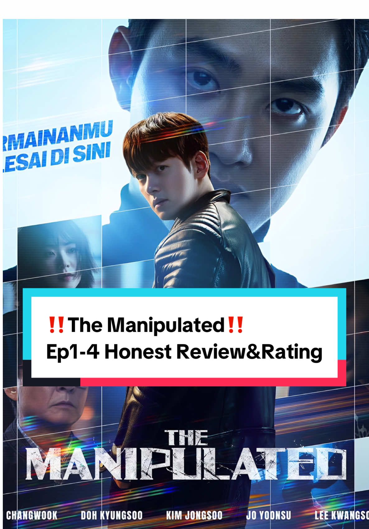 ‼️The Manipulated ‼️   What’s your take on this show?  🎬: The Manipulated  Genre: Thriller  12 Episodes, 4 Released  Showing on Disney+ Overview: Mild-mannered Tae Jung is wrongfully imprisoned for a heinous crime. He soon discovers that a mysterious figure named Yo Han orchestrated his downfall. Fueled by vengeance, Tae Jung sets out to make Yo Han pay. #kdrama #jichangwook #fyp #themanipulated #kdramarecommendation 