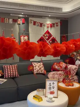 Lồng đèn tổ ong đỏ  #longden #tet2026 #trangtritet #decortet #phukientet 