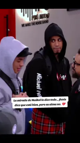 La mirada de Maikol lo dice todo… Jlexis dice que está bien, pero su  hermano sabe que nones así . 💔 #CasaAlofoke2 #LaCasadeAlofoke2 