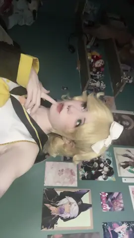 bleh  #rinkagamine #vocaloid #cosplay #femboy #fyp 