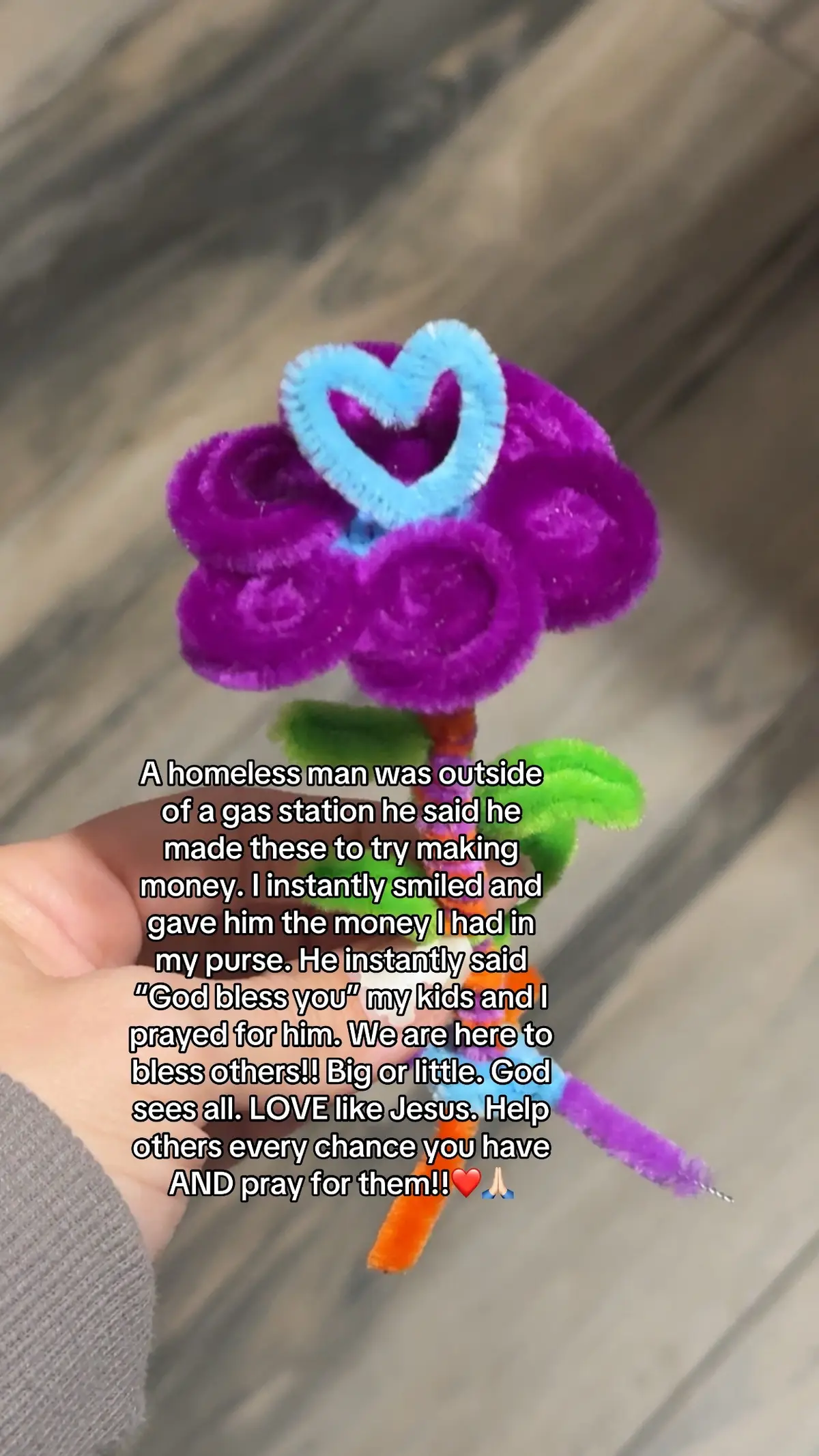 God blesses us so we can bless others. Even if it’s your last $5, you blessing someone can turn into bigger blessings coming to you. Love big. #lovelikejesus #jesuslovesyou #jesus #jesussaves #jesusisking 