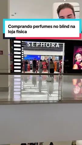Comprando perfumes no blind na loja física. #perfume #perfumetiktok #sephora 